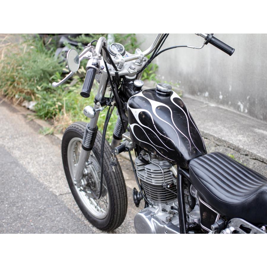 MOTOR ROCK SR400/500用 エイジング塗装済み スポーツスタータンク