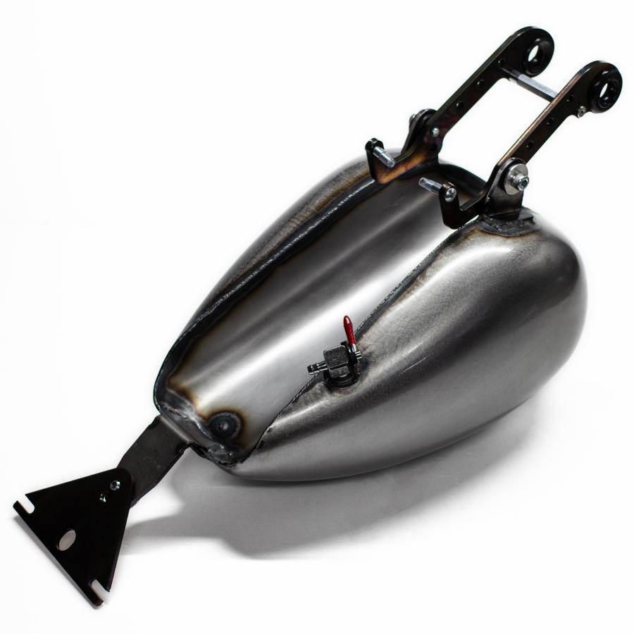 n*n様 sr400 タンク　スポタンピーナッツ　モーターロック　2% ボバー MOTOR ROCK SR400/500用 ピーナッツタンクキット ハイマウント (MR