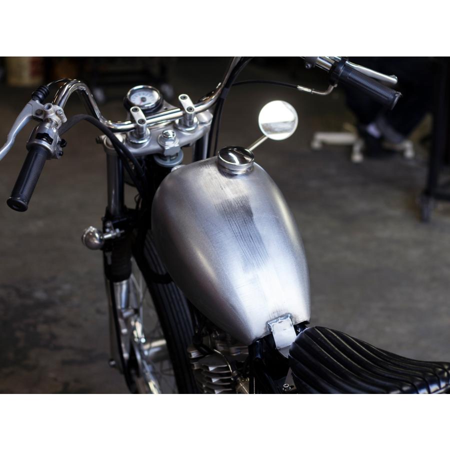 SR400 ハイマウントスポーツタンク タンク内サビなし！ MOTOR ROCK SR400/500用 ピーナッツタンクキット ハイマウント (MR