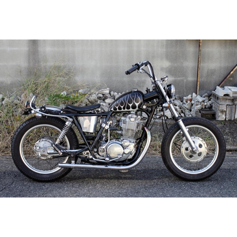 MOTOR ROCK SR400/500用 エイジング塗装済み ピーナッツタンクキット
