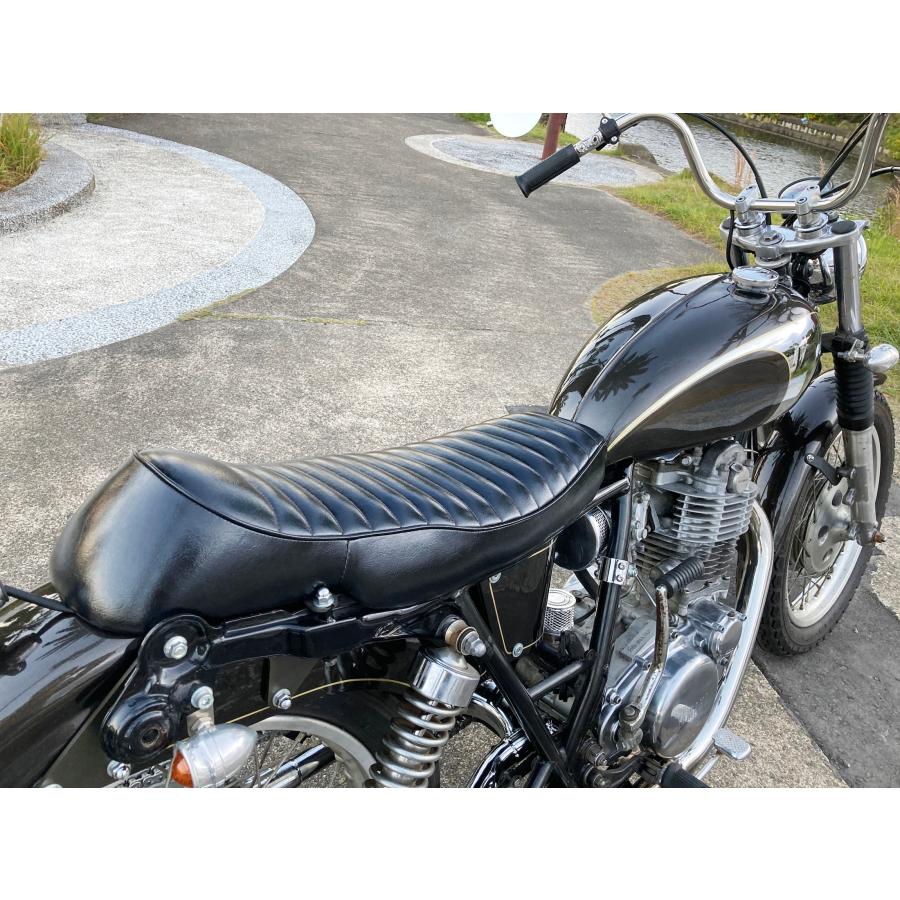 MOTOR ROCK SR400/500用 カフェレーサーシート Type1 (MR-SM077W