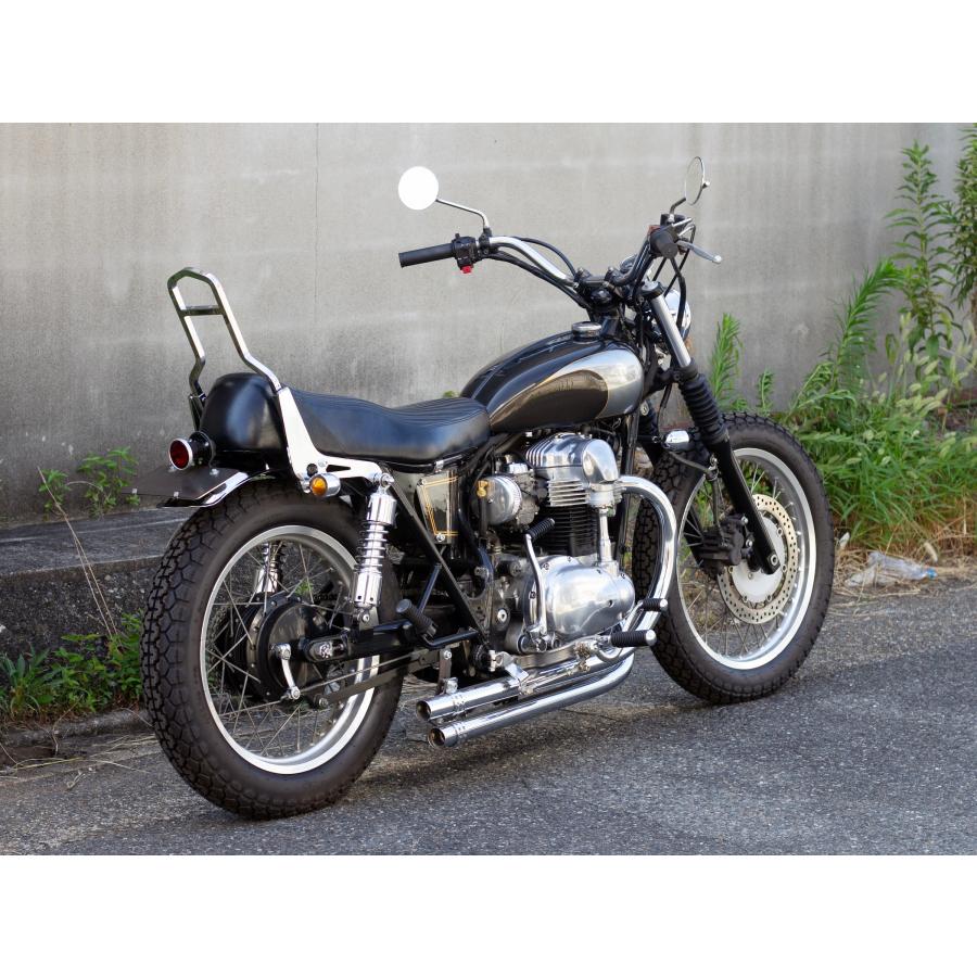 MOTOR ROCK W650/400/800用 シーシーバー ショート : MOTOR ROCK