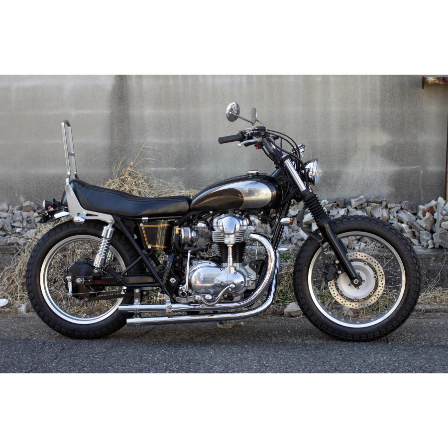 MOTOR ROCK W650/400/800用 ショートリブフェンダー (MR-SM098