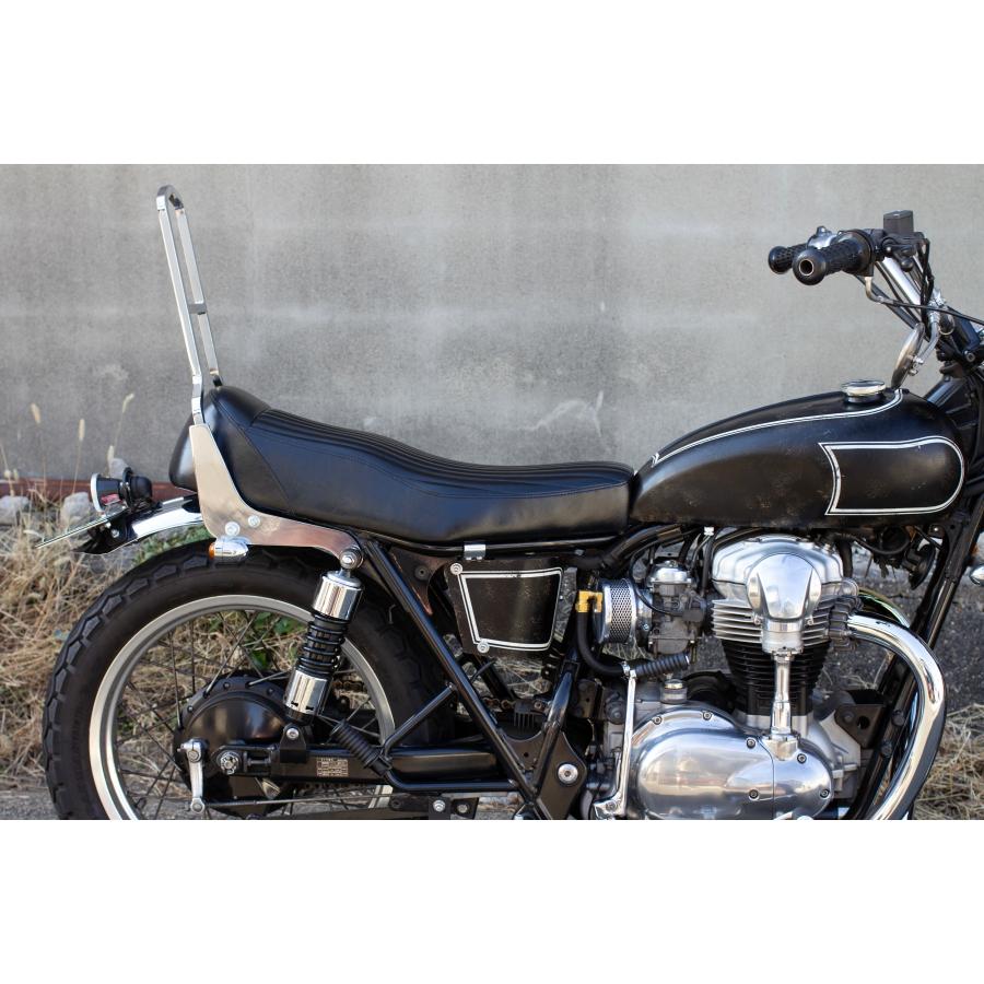 MOTOR ROCK W650/400/800用 ショートリブフェンダー (MR-SM098