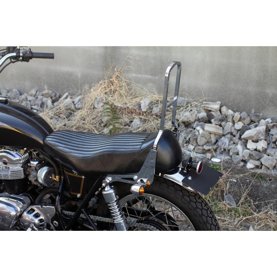 MOTOR ROCK W650/400/800用 ショートリブフェンダー (MR-SM098