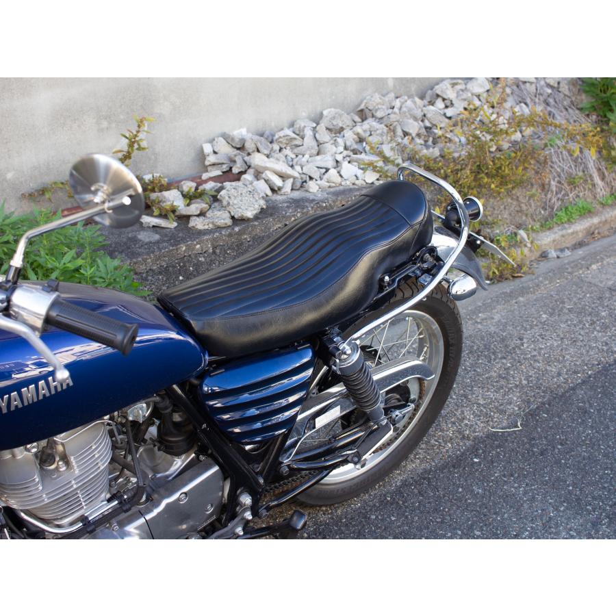 MOTOR ROCK SR400用 ('18-) 薄型ベーツタイプ TTシート MR-SM104