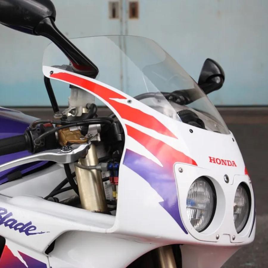 CBR400RR(90-00)用 クリアスクリーン＿アクリポイント : モトシップ