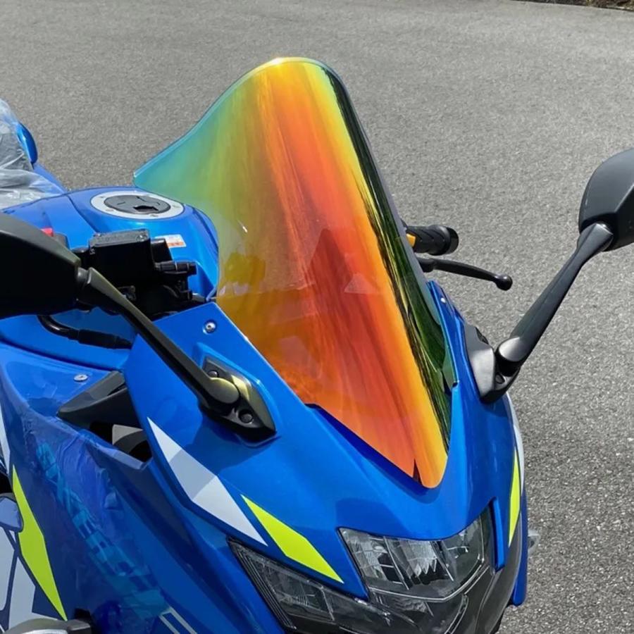ジクサー250/GIXXER250(SF250)用 ミラースクリーン＿アクリポイント