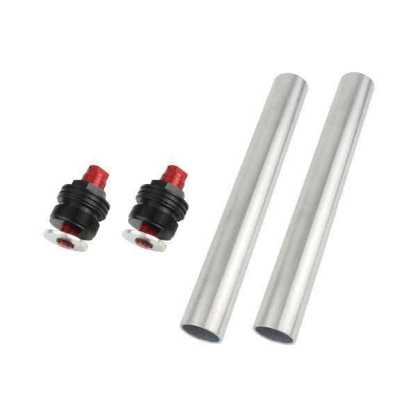 バンディット400/BANDIT400(GK75A-106157-) 用 イニシャルアジャスターT2(エアバルブ無) ブラックボディ/レッドシャフト｜ポッシュフェイス/POSH