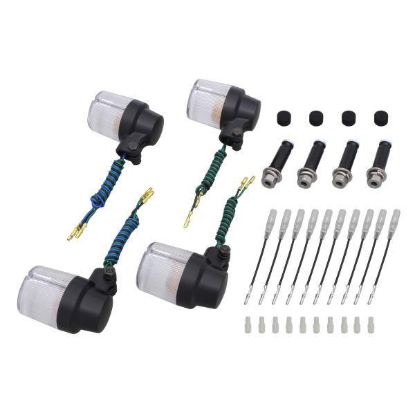 POSH - ゼファー1100/ZEPHYR1100/RS(-2000) 用 百貨店自動二輪車印字機 ウインカーKIT 黒いこと上半身/せつ然たる水晶体｜ポッシュフェイス/