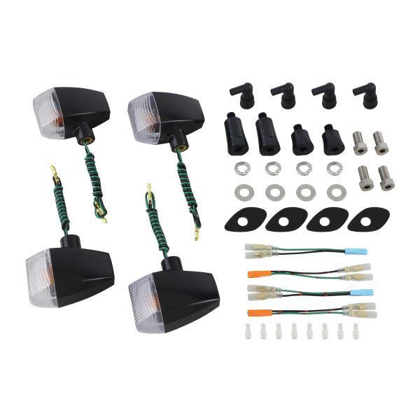 POSH - CB1300SB/スーパーボルドール(2006-2013) 用 ZR手あい スタンダードレンズウインカーKIT 黒いこと上半身/読みやすい水晶体｜ポッシュフェイス/ ライト、レンズ-ウインカー-車、バイク、自転車