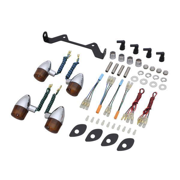 POSH 砲弾タイプウィンカーセット REBEL250 17-19 POSH（ポッシュ） レブル250/REBEL250(2017-2019) 用 クラシカル 砲弾