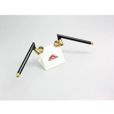 GB250クラブマン用 セパレートハンドル/セパハン(ゴールド) ｜ハリケーン