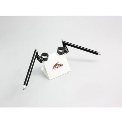 バンディット250/バンディット400(-94)用 セパレートハンドル/セパハン(ブラック) ｜ハリケーン