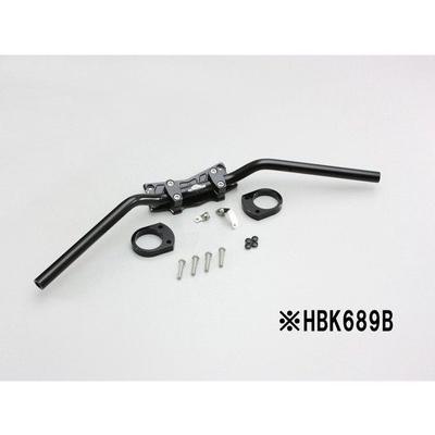 ZX-14R(16-17/STDモデル)用 バーハンドルキットブラケット式(ブラック