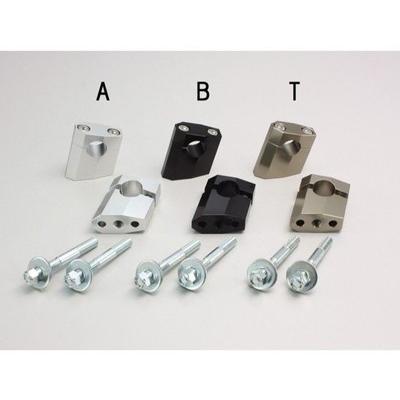 GSX1400(01-08)用 ヘキサゴン型セットバックホルダー(シルバー) ｜ハリケーン
