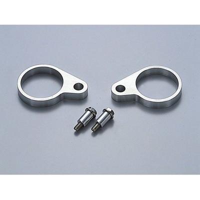 ZX-9R(94-97/倒立フォーク)用 ハンドルアップスペーサーH10(シルバー) ｜ハリケーン