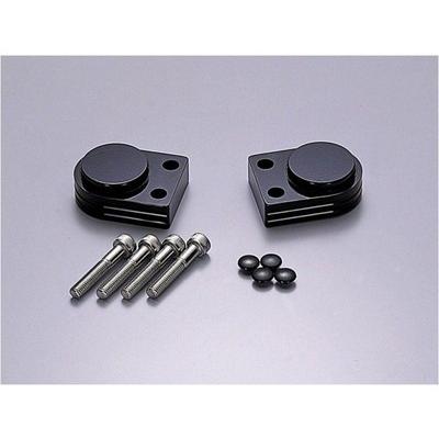 GPZ900R(90-03/A7-16)用 ハンドルアップスペーサーH18(ブラック) ｜ハリケーン