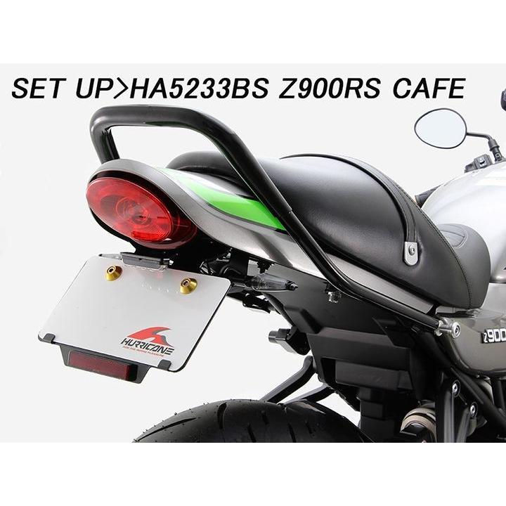 Z900RS(18-19/ZR900C)用 LEDダガーウインカーkit(メッキ×スモークレンズ)｜ハリケーンの画像