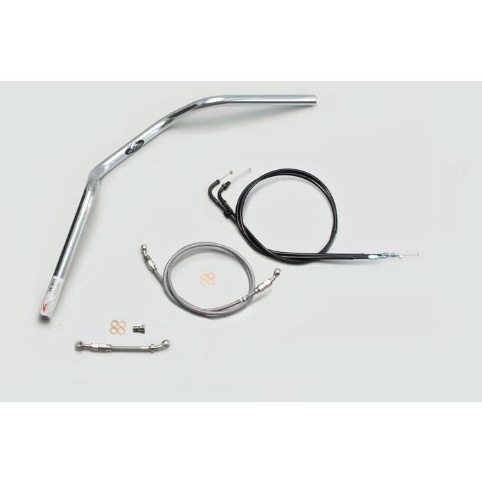 CB1100RS(17-21/SC65)用ヨーロピアン2型ハンドルSET(メッキ)｜ハリケーン