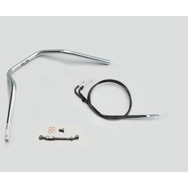 CB1100EX/CB1100-I(17-21/SC65)用ナロー4型ハンドルSET(メッキ)｜ハリケーン