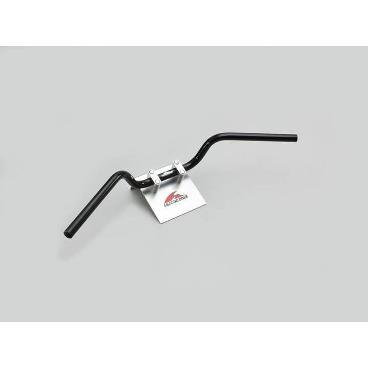 SR400/SR500(88-00/CVキャブ車)用ヨーロピアン2型ハンドルSET(ブラック)｜ハリケーン_1