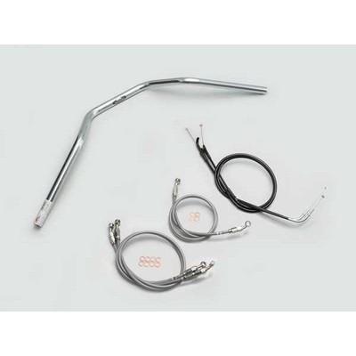 ZRX1200DAEG(09-16/ZRT20D)用 Z2タイプ型ハンドルSET(メッキ