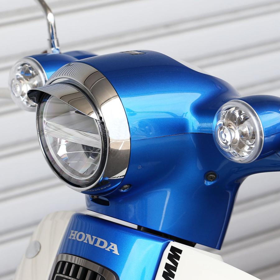 スーパーカブc125 LEDヘッドライト JA48/JA58用未使用品 KIJIMA（キジマ） スーパーカブC125(JA48)用 ヘッドライトバイザー