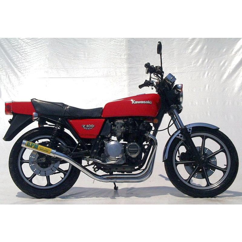 格安 Z400fx用4 2 1マフラー スチール アルミ アールピーエム Rpm 定番