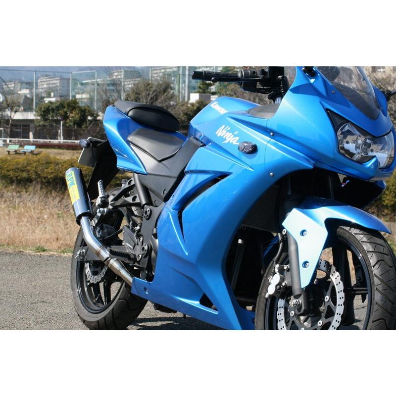 RPM Ninja250R(EX250K)用 スリップオン・マフラー＿アールピーエム