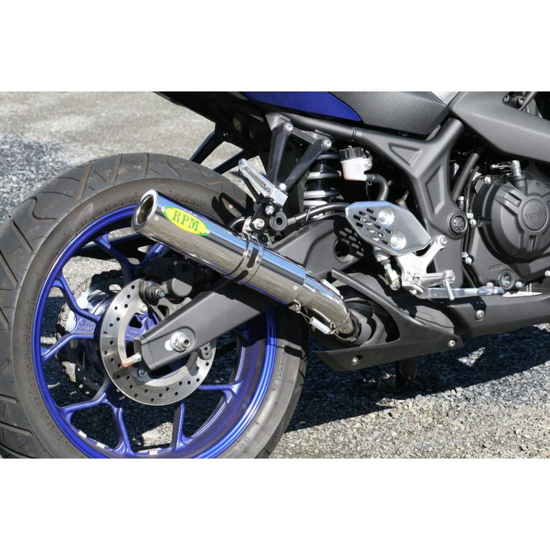 RPM YZF-R25/MT-25(RG10J)用 スリップオン・マフラー＿アールピーエム