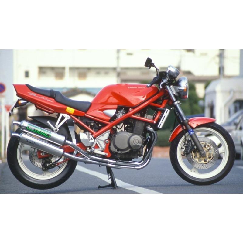 RPM バンディット400/GSF400(GK75A)用 DUAL右2本出し フルエキゾースト 