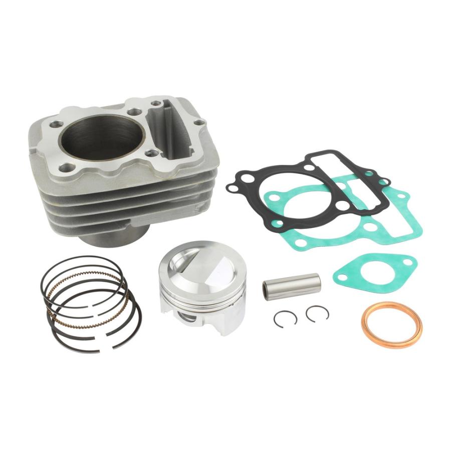 シフトアップ エイプ50用鍛造削り出しピストン 80ccボアアップキット＿