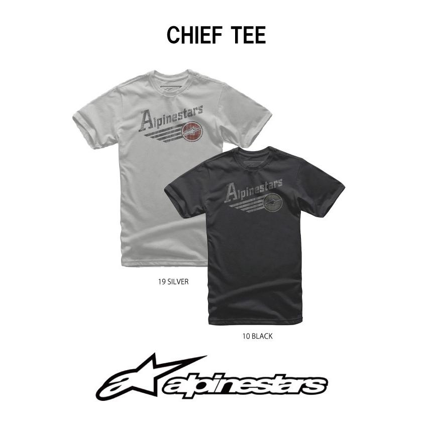 アルパインスターズ 半袖 Tシャツ Alpinestars Chief Tee 1038 72036 Motostars 通販 Yahoo ショッピング