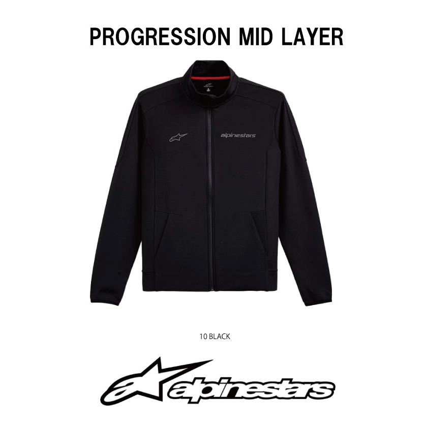 アルパインスターズ alpinestarsミッドレイヤー ブラック サイズ 
