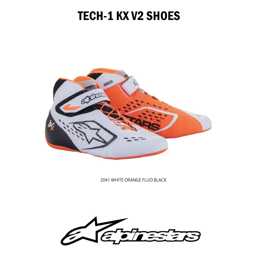 2023年 NEWモデル アルパインスターズ カート用 レーシングシューズ alpinestars TECH-1 KX  V2 SHOES｜motostars｜06