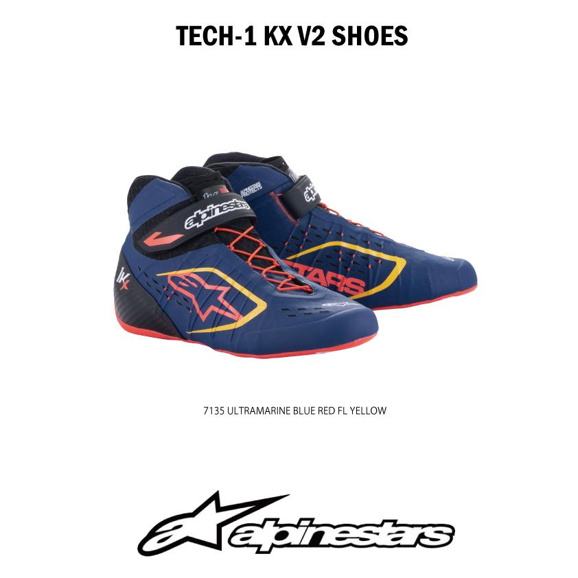 アルパインスターズ TECH1-KX V2レーシングシューズ　カート用 楽天市場】アルパインスターズ レーシングシューズ カート用
