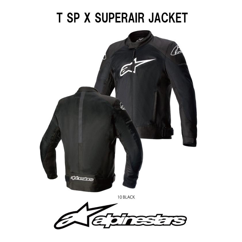 アルパインスターズ 2022年モデル 夏用 メッシュジャケット alpinestars T-SP X SUPERAIR JACKET バイク用｜motostars｜02