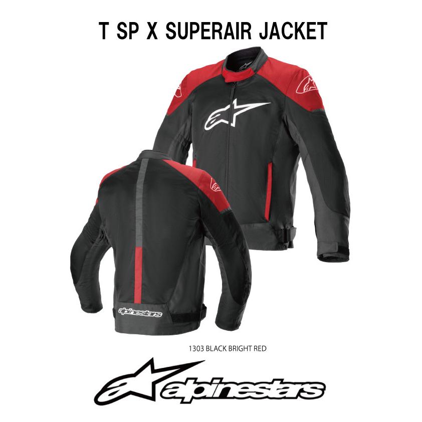 アルパインスターズ 2022年モデル 夏用 メッシュジャケット alpinestars T-SP X SUPERAIR JACKET バイク用｜motostars｜04