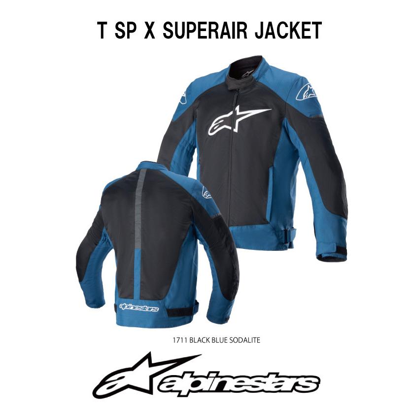 アルパインスターズ 2022年モデル 夏用 メッシュジャケット alpinestars T-SP X SUPERAIR JACKET バイク用｜motostars｜05