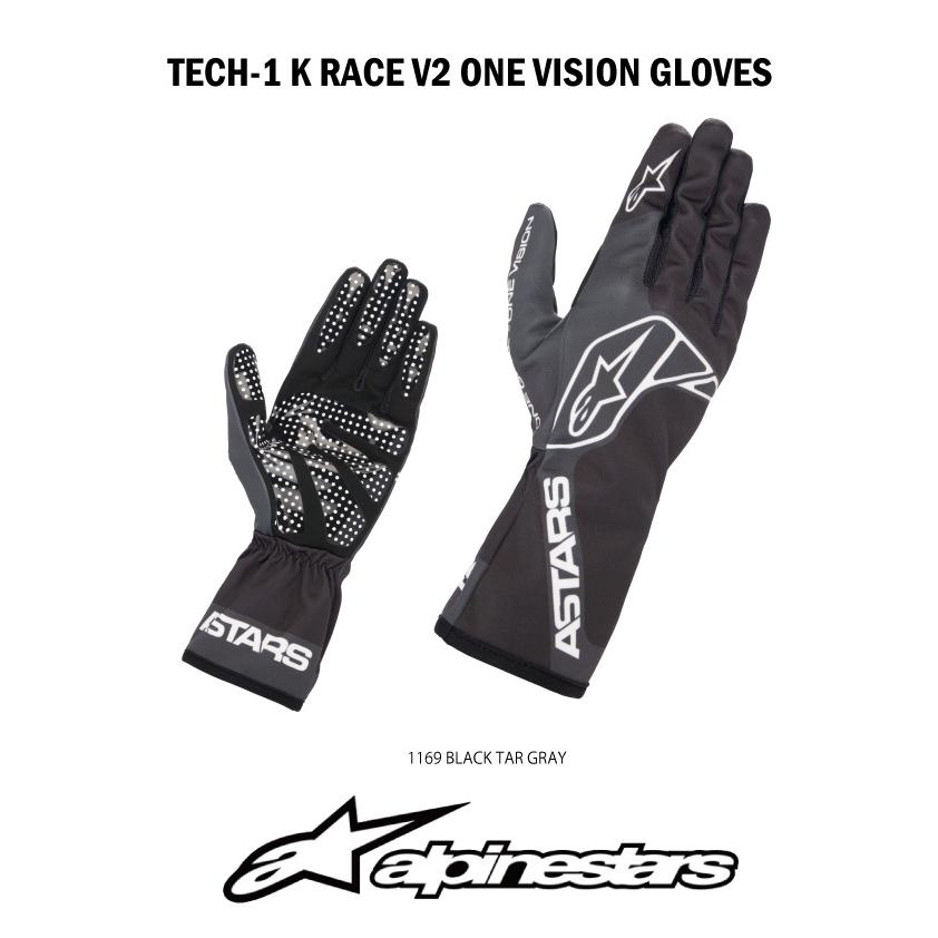 2023年 NEWモデル アルパインスターズ カート用 レーシンググローブ alpinestars TECH-1 K RACE V2 ONE VISION GLOVES｜motostars｜02