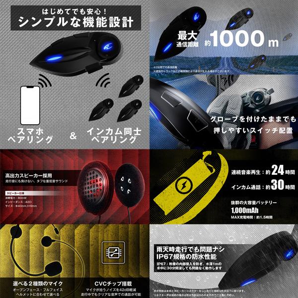 コミネ（Komine） HK-170 FL フルフェイスヘルメット + KK-902