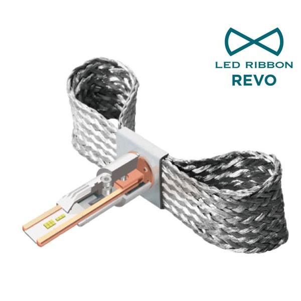 Revo Led H4 ヘッドライトバルブキット 車 バイク 自転車 White Led Ribbon ライト レンズ Power 6500k サインハウス