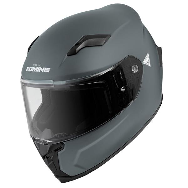 KOMINE フルフェイスヘルメット グレー　値下げしました コミネ（Komine） HK-170 FL フルフェイスヘルメット Basalt-Grey