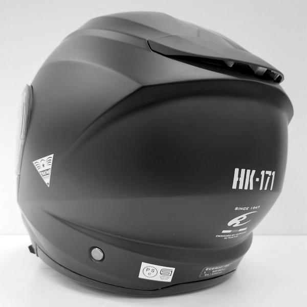 コミネ（Komine） HK-171 システムヘルメット Mat-Black : 二輪用品店
