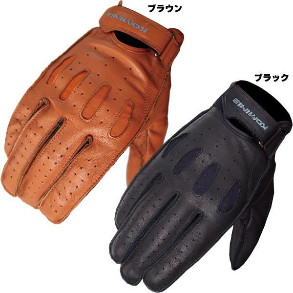 コミネ（Komine） ヴィンテージショートレザーグローブ GK-161 : 二輪 