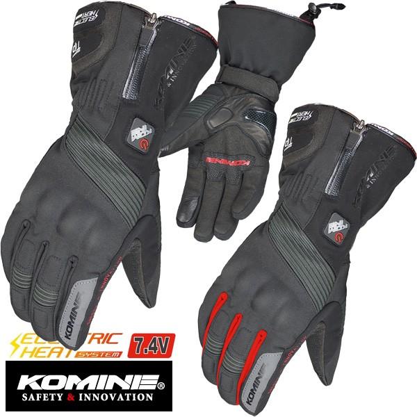 コミネ GK-804 エレクトリック ヒートグローブ カシウス KOMINE 06-804 CASSIUS