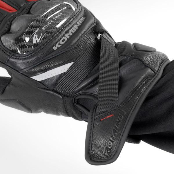 コミネ GK-844 Protect Windproof Leather GlovesHG プロテクトウインドプルーフレザーグローブHG｜motostyle｜08