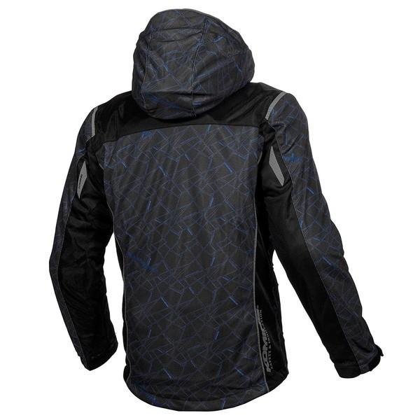 コミネ JK-135 プロテクト フルメッシュ パーカ（クラッシュブルー