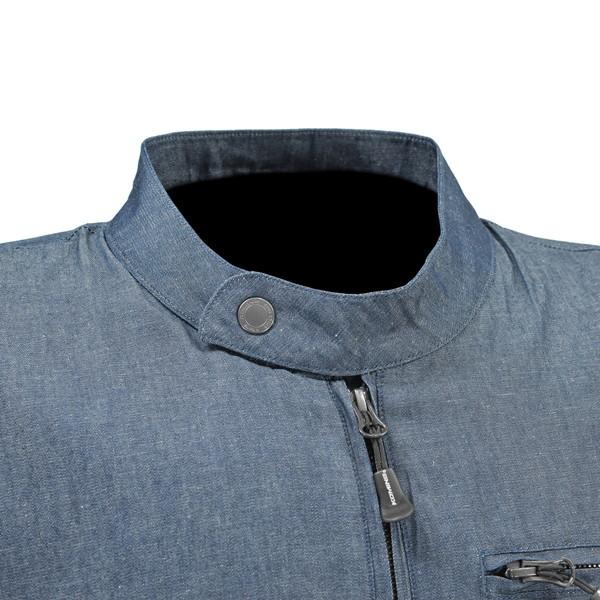 コミネ(KOMINE）JK-160 プロテクト シングル リネン ジャケット Deep Indigo_2